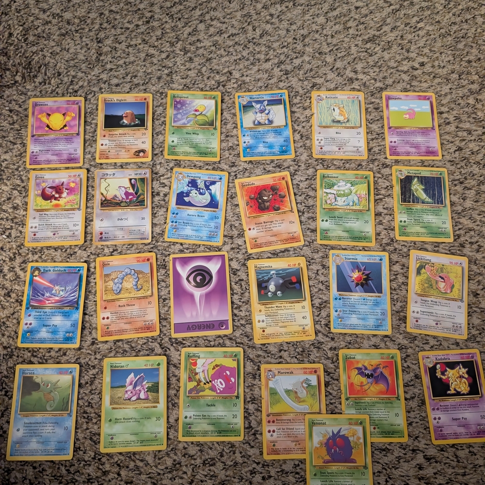 Pokemon Trading Cards - Multicolor Collection